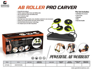 AB ROLLER PRO CARVER POWERFUL AB WORKOUT
