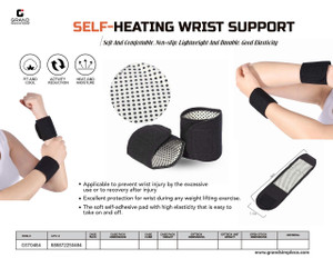 SELF-HEATING WRIST SUPPORT