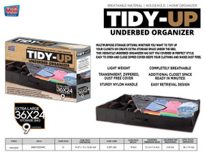 TIDY UP UNDER BED ORGANIZER