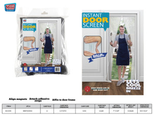 INSTANT DOOR SCREEN: WHITE