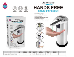 HANDS FREE LIQUID DISPENSER 8.45 OZ /250 ML (STAINLESS STEEL MATERIAL)
