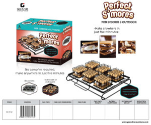 PERFECT SMORES 6 WIRE STEEL RACK