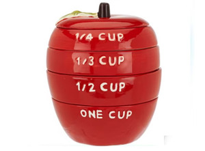 5 PCS SET APPLE MEAUSURING CUP