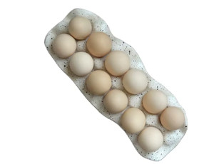 SPECKLED EGG HOLDER - 12 PCS