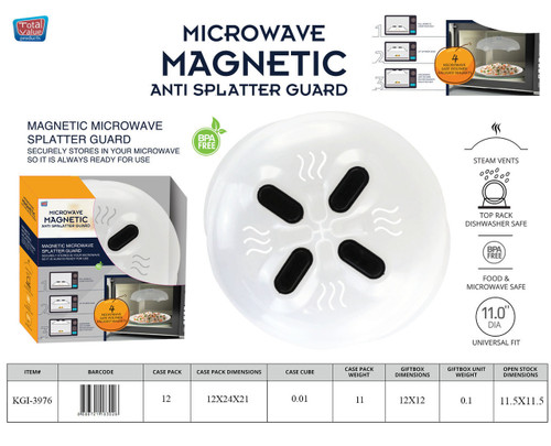 MICROWAVE MAGNETIC ANTI SPALATTER GUARD