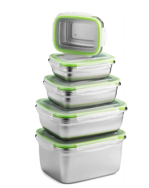 STAINLESS STEEL RECTANGULAR BOX - 350 ML / 12 OZ