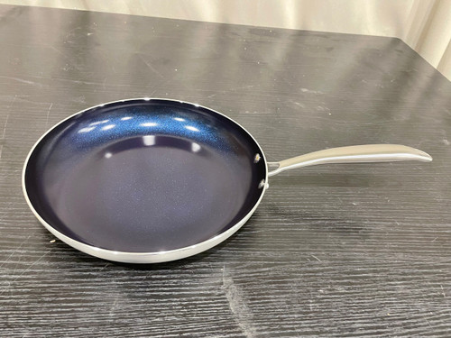 12' SILVER & BLUE SAPPHIRE FRY PAN