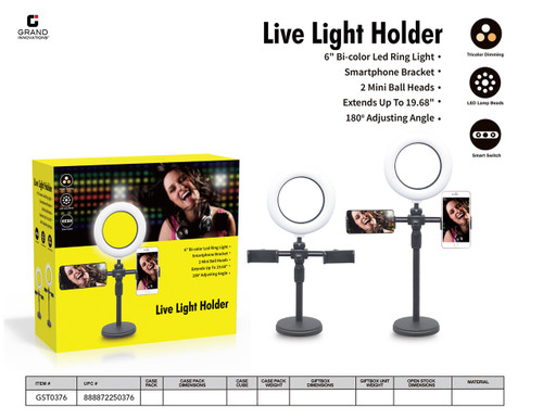 LIVE LIGHT HOLDER