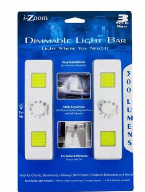 DIMMABLE LIGHT BAR-2PK