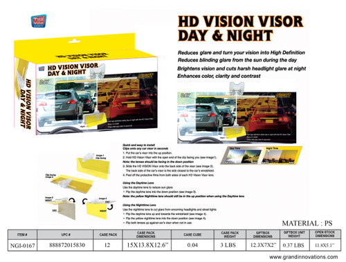 HD VISION VISOR DAY & NIGHT