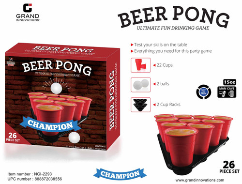 26 PC: BEER PONG DRINKING GAME