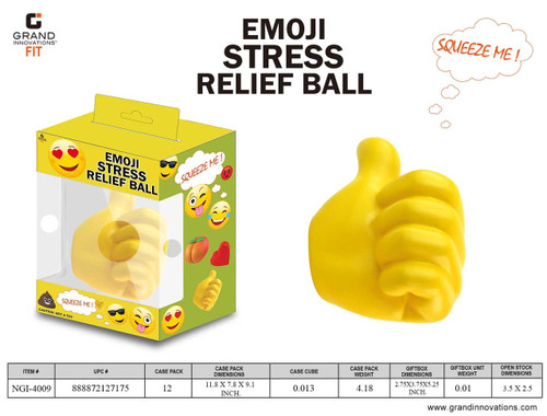 THUMBS UP EMOJI STRESS BALL