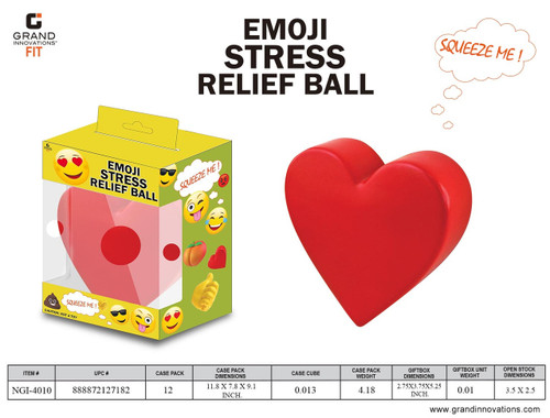 HEART EMOJI STRESS BALL
