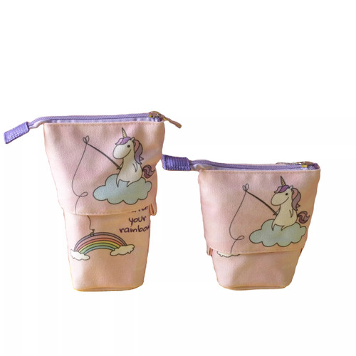 PINK UNICORN POP UP PENCIL CASE
