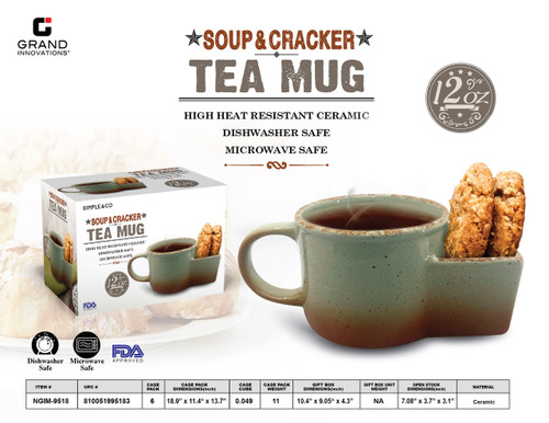 MINT GREEN SOUP AND CRACKER (2 PACK)-MAILER BOX