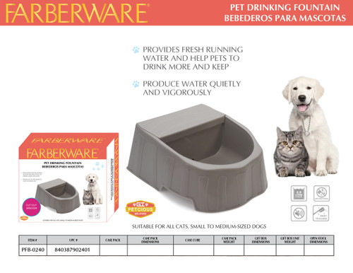 PET DRINKING FOUNTAIN