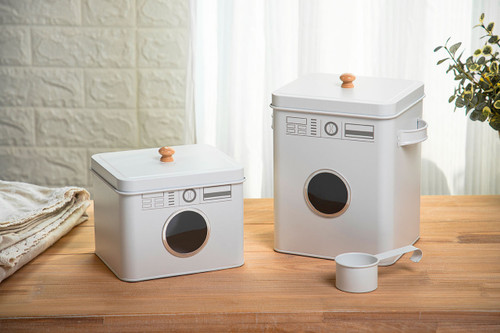 3PC: FOOD STORAGE WITH LID AND SCOPPER