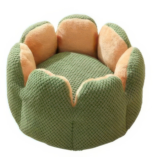 GREEN - PETAL BED 15X15X15"