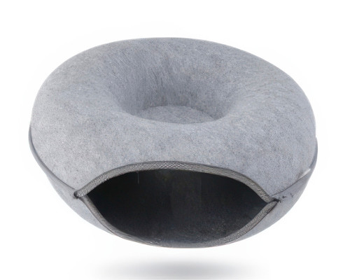 CAT CAVE BED - FELT 25X25X25"