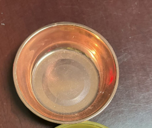 ROSE GOLD STAINLESS STEEL BOWL - 25 OZ (720 ML)