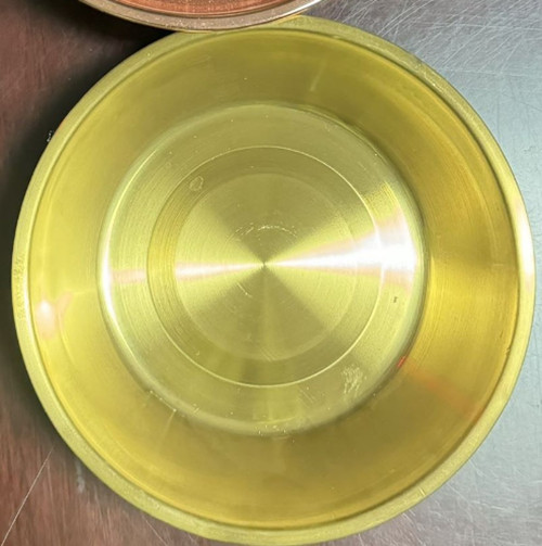 GOLD STAINLESS STEEL BOWL - 12 OZ (332 ML)