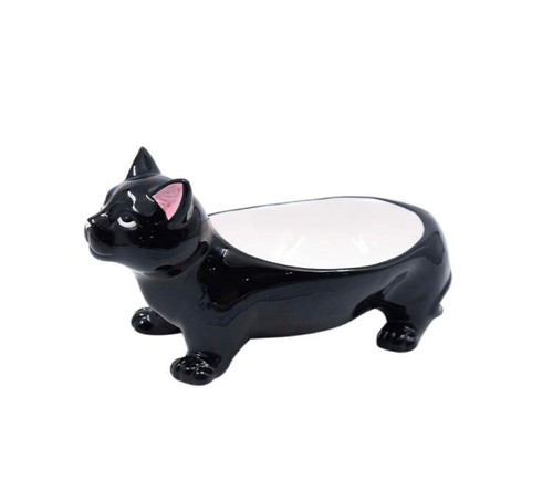 CAT SHAPED CERAMIC BOWL 15.21 OZ (450 ML)