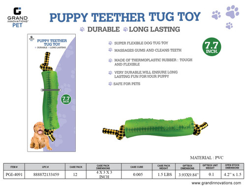 PUPPY  TUG TOY