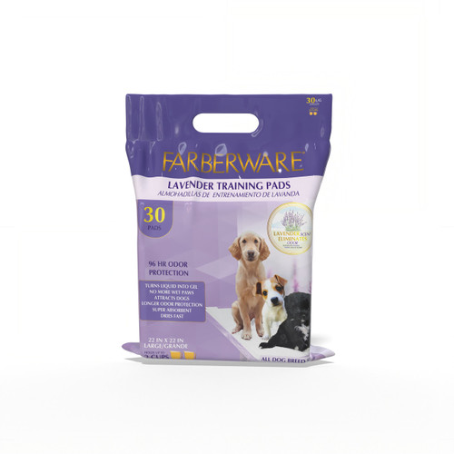 REGULAR WITH LAVENDER SCENT - 30 PACK (22*22) - COLOR BAG