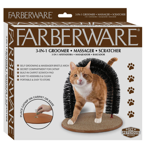 2 IN 1 SELF GROMER CAT ARCH