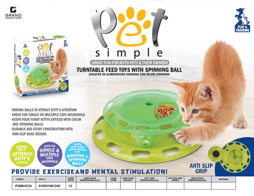 CAT TOY TURNABLE