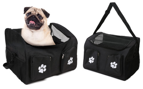 PET CARRIER - BLACK