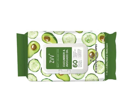 FACIAL CLEANING WIPES 60 SHEETS