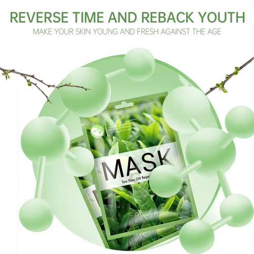 TEA TREE OIL REPAIR & SMOOTHING FACIAL MASK
