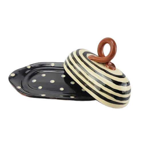 TWISTED LOOP BUTTER DISH
