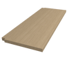 Shelf Flexiwall offset bar w/ notches 25mm x 333mm x 900mm Premium Oak Woodgrain
