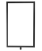 A4 Portrait Ticket Frame Black