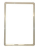 Poster Ticket Frame Plastic A4 Clear