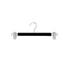 Child Clip Hanger End Clips 280mm Black Matte