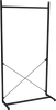 flexiDROBE Upright L Leg Starter Bay 1200w x 2355h Black