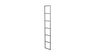 kubos frame 400mm x 2400mm White