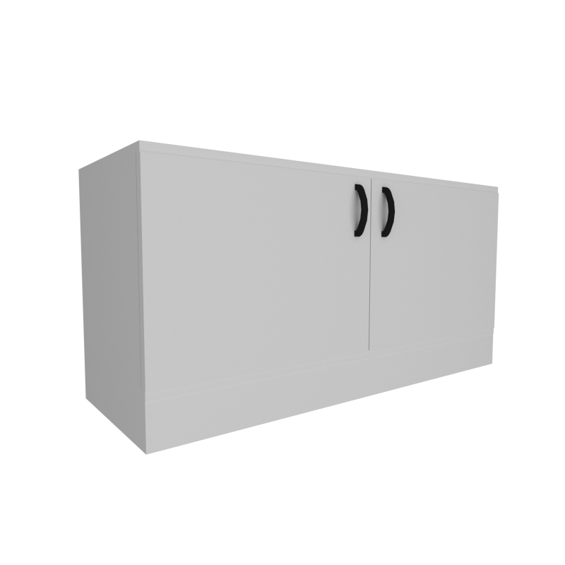 Flexiplus L Leg Base Door Unit 1200mm Wide X 600mm High - White ...