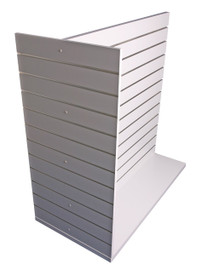 Slatpanel Gondola T 1200x600x1275h White