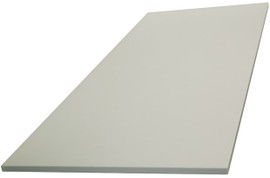 FlexiPlus Base or Top Panel 16mm for 1200mm Upright or L Leg Bay White