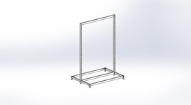 FlexiPlus Upright T Leg Starter Bay 1200w x 1805h White