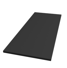FlexiPlus Base or Top Panel 16mm for 900mm Upright or L Leg Bay Bay Black