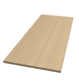 FlexiPlus Base or Top Panel 16mm for 900mm Bay Upright or L Leg Bay Premium Oak