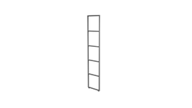 kubos frame 400mm x 2000mm White