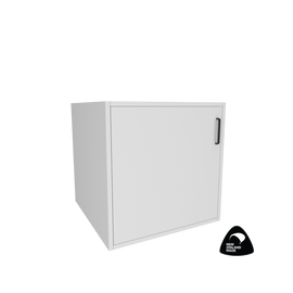 kubos Cube with Door 600w x 600h x 600d White