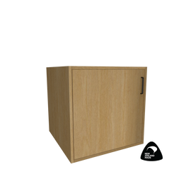 kubos Cube with Door 600w x 600h x 600d Premium Oak