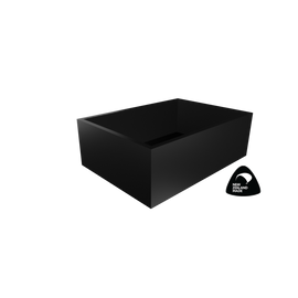 kubos Planter Box 600w x 200h Black